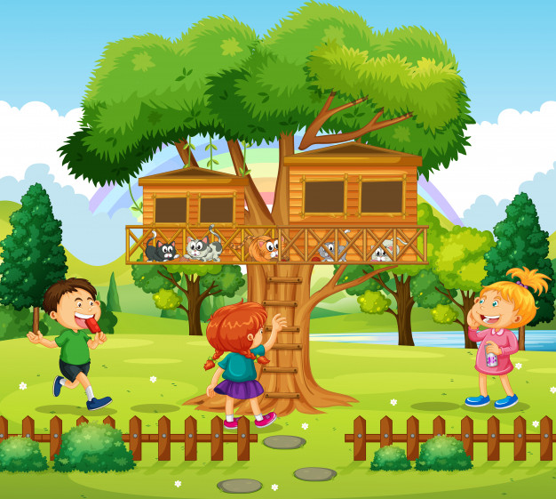Play Tree House Coloring Book | Free Online Games. KidzSearch.com