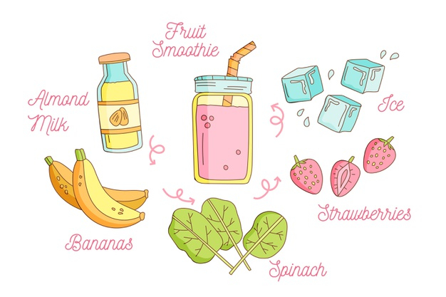 fruit smoothie,tasty,cuisine,delicious,hobby,concept,gourmet,smoothie,drawn,recipe,draw,drawing,fruit,hand drawn,hand,food