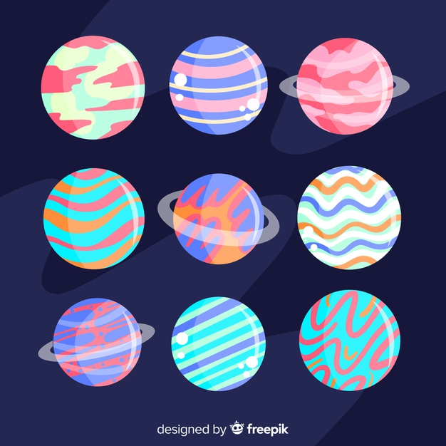 uranus,orbits,outer,neptune,mercury,jupiter,venus,cosmic,mars,saturn,astronomy,set,outer space,collection,cosmos,planets,pack,colourful,system,solar,universe,flat design,flat,colorful,space,earth,sun,design