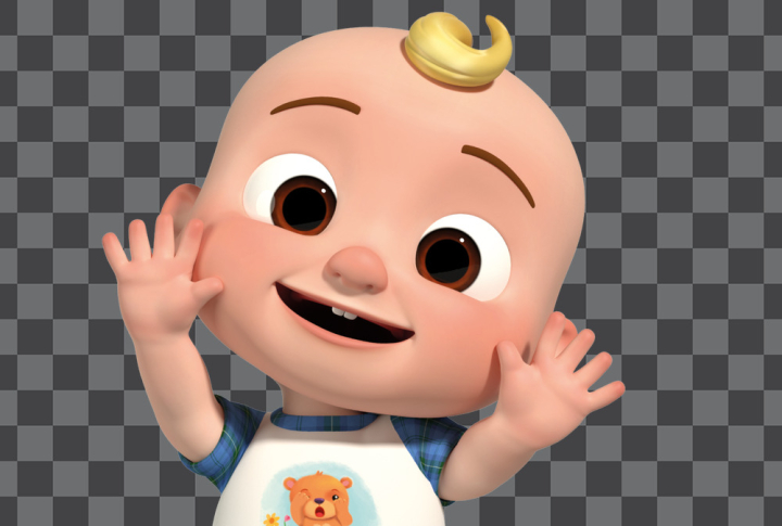 cocomelon,jj,face,cartoon,cute,youtube channel,simple,character,happy,baby,child,boy