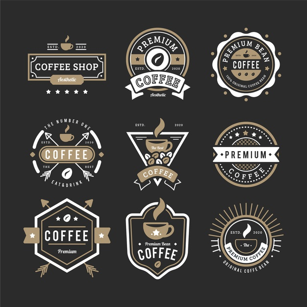 Free: Vintage coffee logo pack Free Vector - nohat.cc