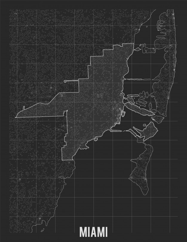 isoline,longitude,heights,detailed,latitude,topo,district,coordinate,elevation,cartography,terrain,relief,downtown,contour,topography,physical,destination,miami,infrastructure,geography,object,outline,landmark,navigation,country,land,air,urban,cityscape,usa,grid,plan,graphic,black,landscape,earth,mountain,map,light,line,city,travel,abstract