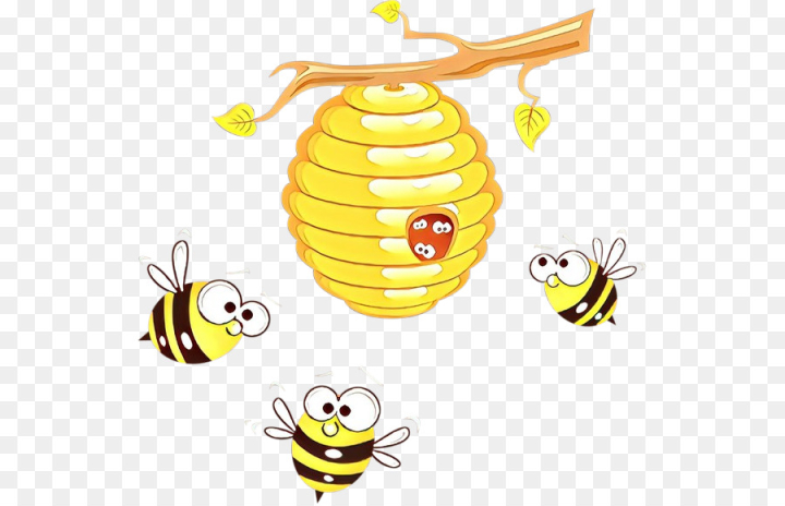  cartoon,bee,beehive,honey bee,queen bee,hornet,honeycomb,beekeeping,honey,worker bee,pollen,royal jelly,honeybee,insect,yellow,membranewinged insect,bumblebee,pollinator,invertebrate,wasp,arthropod,pest,smile,png