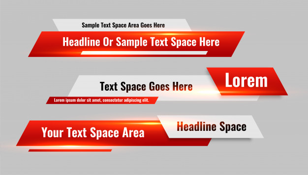 third,lower,set,broadcast,headline,interface,display,title,news,modern,bar,text,template,banner