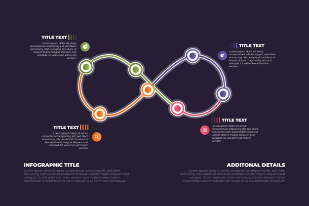 Smart life infographic template vector free download