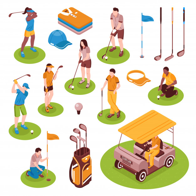 Premium Vector, Set of gym elements with exercises tools