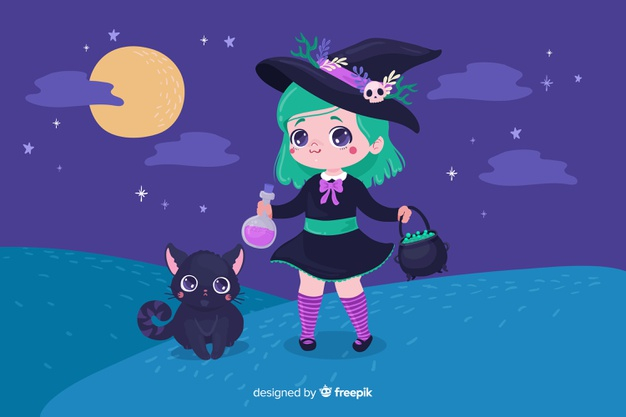 treat,trick,spooky,fear,scary,costume,witch,ghost,pumpkin,fun,hat,event,candy,celebration,cute,cat,halloween