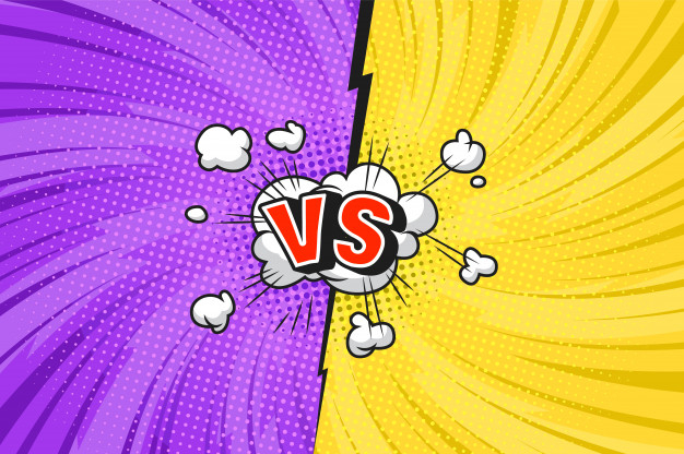 Free: Rays and halftone versus background Free Vector 