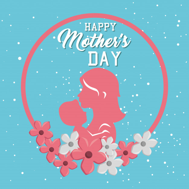 Free Vector  Mother's day gift card