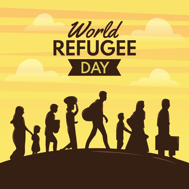 refugee day,world refugee day,immigrant,refugee,rights,immigration,day,international,celebrate,flat design,illustration,flat,event,celebration,world,design