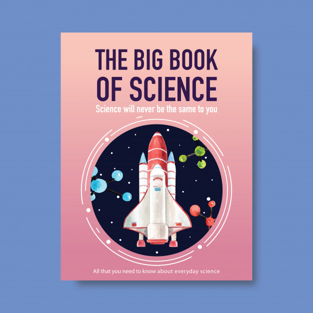 Science logo  Book cover design, Science projects, Science background