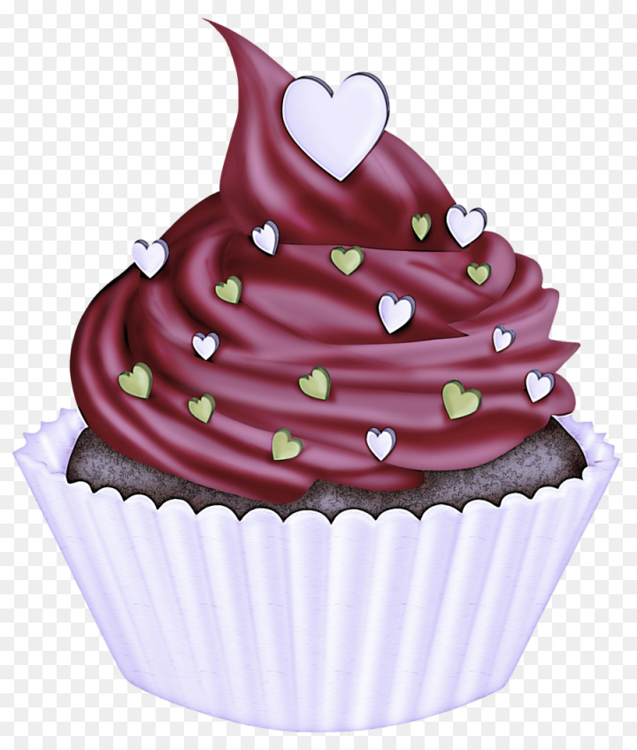 cupcake,pink,baking cup,icing,food,cake decorating supply,buttercream,dessert,cake,violet,png