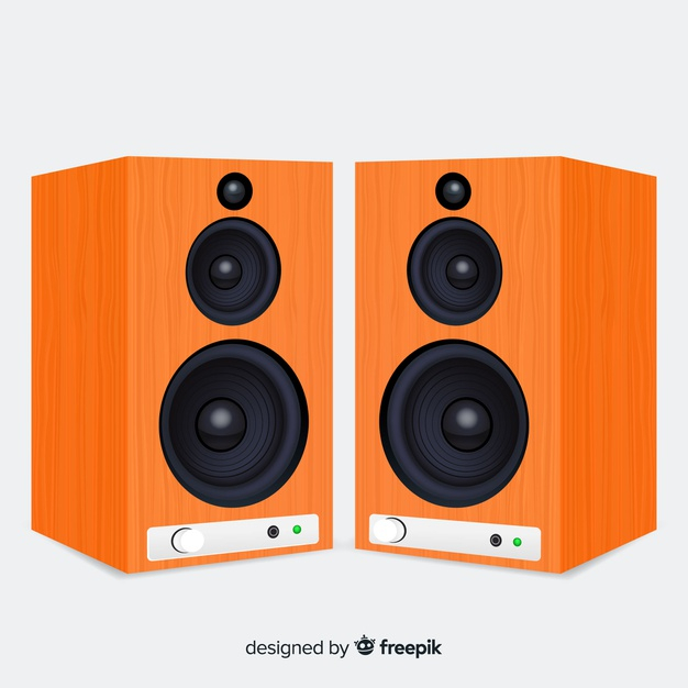 amplify,stave,broadcasting,stereo,amplifier,loud,equipment,realistic,listen,volume,voice,equalizer,electronic,studio,notes,play,speaker,sound,3d,orange,technology,music,background