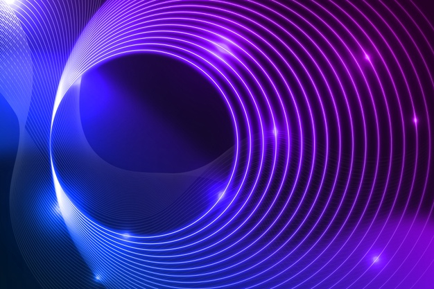 Free: Abstract neon lines background Free Vector 