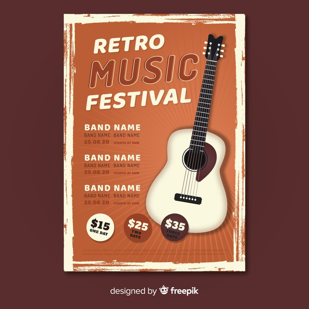Retro Music Poster Images - Free Download on Freepik