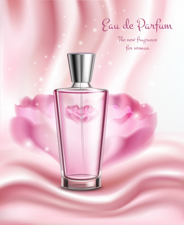 Feminine perfume bottle fragrance product packaging with design space Stock  Photo by Rawpixel