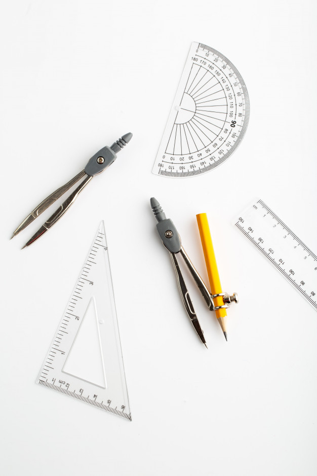 drafting instrument,drawing figures,ballpoint,drafting,protractor,figures,instrument,top,device,view,write,financial,plan,writing,floor,document,compass,finance,drawing,pen,pencil,triangle,office