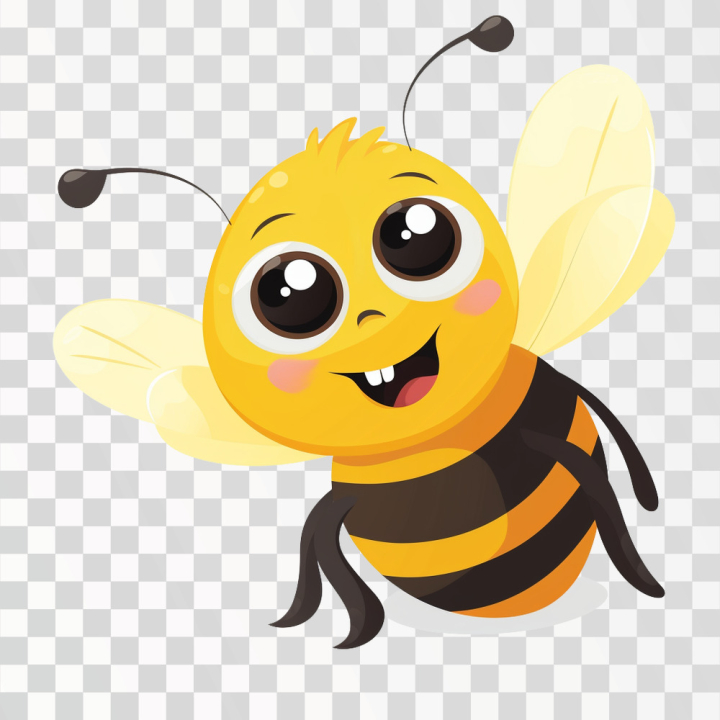 bee png,cartoon,bee,clipart,vector,cute,bumblebee,symbol,character,icon,honey,buzz,small,wasp,queen,wild,bumble,background,logo,design,isolated,art,illustration,white,animal,happy,black,smile,graphic,flat,comic,funny,worker,gradient,yellow,insect,sweet,kawaii,sting,mascot,honeybee,beekeeping,bug,wing,bees,fly,cheerful,adorable,busy,striped,one