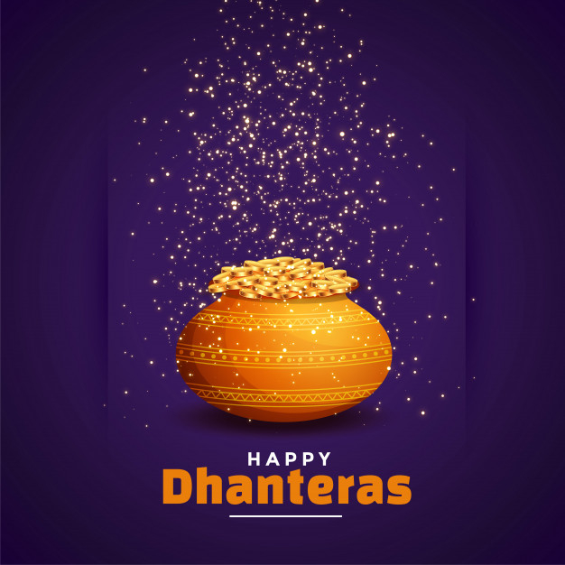 Free: Happy dhanteras background Free Vector 