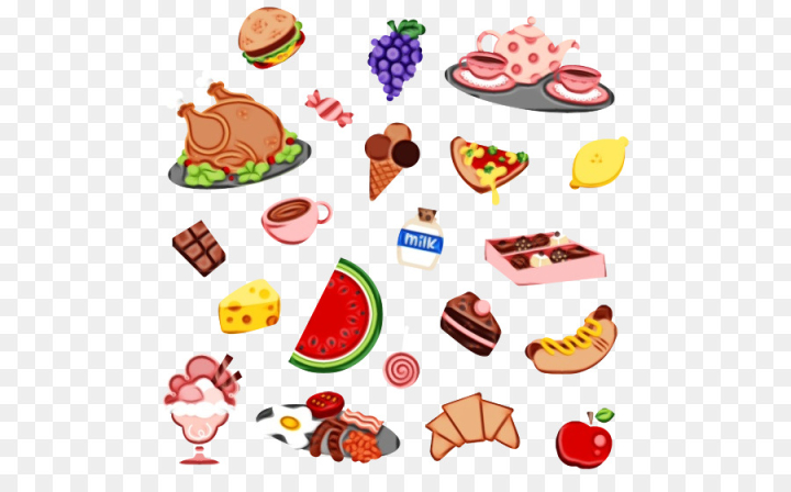 watercolor,paint,wet ink,food, cartoon,junk food,fried chicken,french fries,fast food,cuisine,drawing,desktop wallpaper,cake decorating supply,food group,sticker,play,png