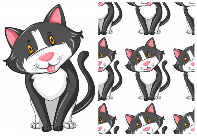 repeats,arrangment,adorable,tiled,mammal,feline,repeating,alive,fauna,creature,domestic,wrapping,isolated,many,repeat,living,clipart,kitten,theme,seamless,young,youth,cats,drawing,pet,white,animals,cute,cat,animal,cartoon,pattern