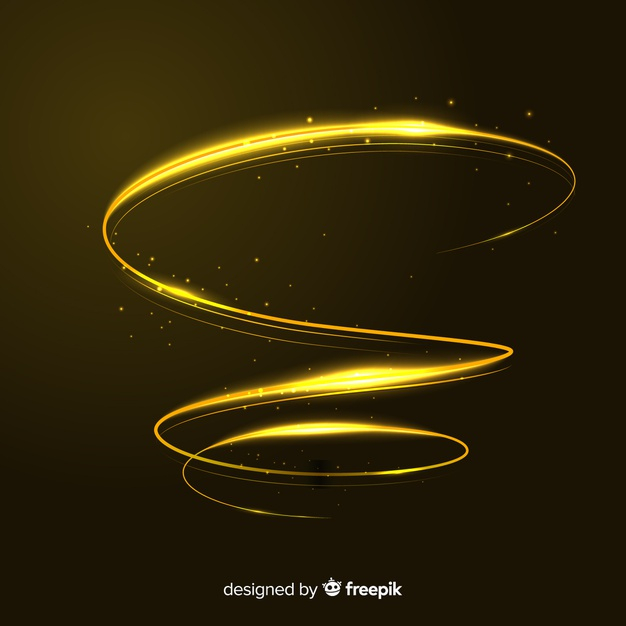 illuminated,curved,glowing,realistic,string,shiny,style,spark,glow,effect,spiral,shine,curve,decoration,golden,wave,light,line,gold,background