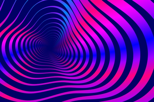 Free: Psychedelic optical illusion background Free Vector 