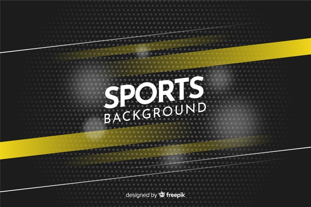 Free: Abstract sport background with yellow stripes Free Vector 