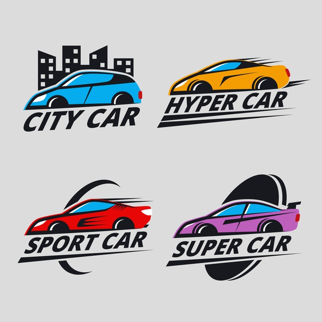 Free: Collection of illustrated car logos Free Vector - nohat.cc