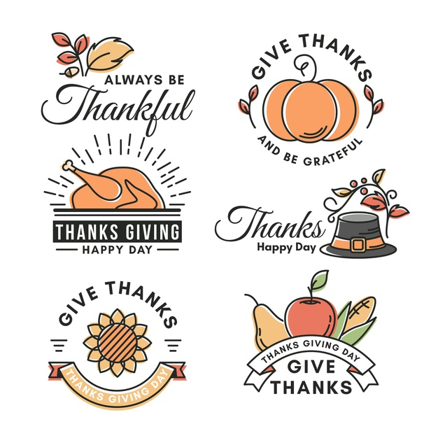 badge collection,squared,tradition,set,collection,concept,day,thanksgiving day,america,culture,usa,celebrate,elements,event,colorful,autumn,thanksgiving,badge,design,label,vintage