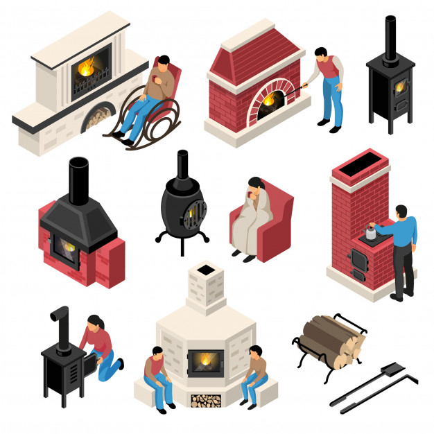 various,fire wood,burner,furnace,fire place,isolated,burning,comfort,climate,stove,equipment,set,hearth,log,collection,chimney,oven,place,iron,accessories,system,classic,wooden,brick,stone,chair,interior,flame,modern,energy,glass,cooking,isometric,human,furniture,fire,character,wood,frame