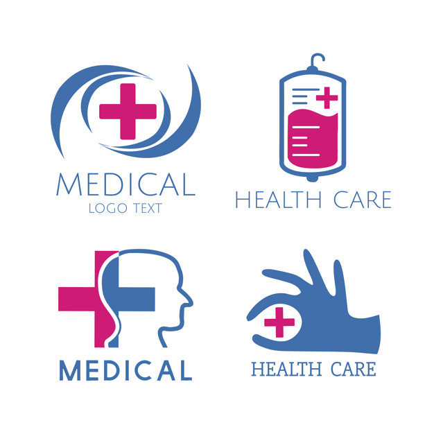 logo,icon,medical,blue,pink,red,health,graphic,text,logos,hospital,white,bag,medicine,cross,blood,healthy,service,help