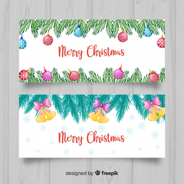 banner,watercolor,christmas,christmas card,merry christmas,xmas,christmas banner,banners,leaves,celebration,happy,bow,festival,holiday,christmas ball,happy holidays,decoration,christmas decoration,ball