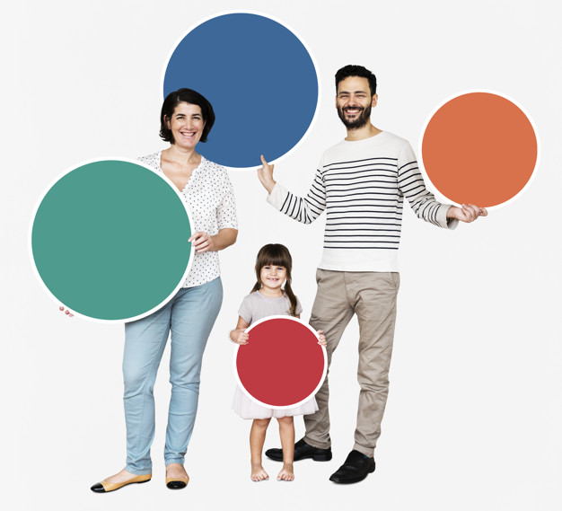 banner,icon,circle,family,happy,kid,colorful,child,board,creative,round,coin,father,group,happy family,dad,ideas