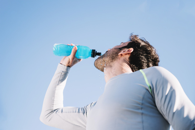 water,man,sport,blue,fitness,sky,person,bottle,drink,energy,healthy,exercise,training,fresh,water bottle,workout,strong,wellness,healthy lifestyle,portrait