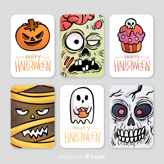 party,card,halloween,template,celebration,holiday,pumpkin,walking,horror,halloween party,lovely