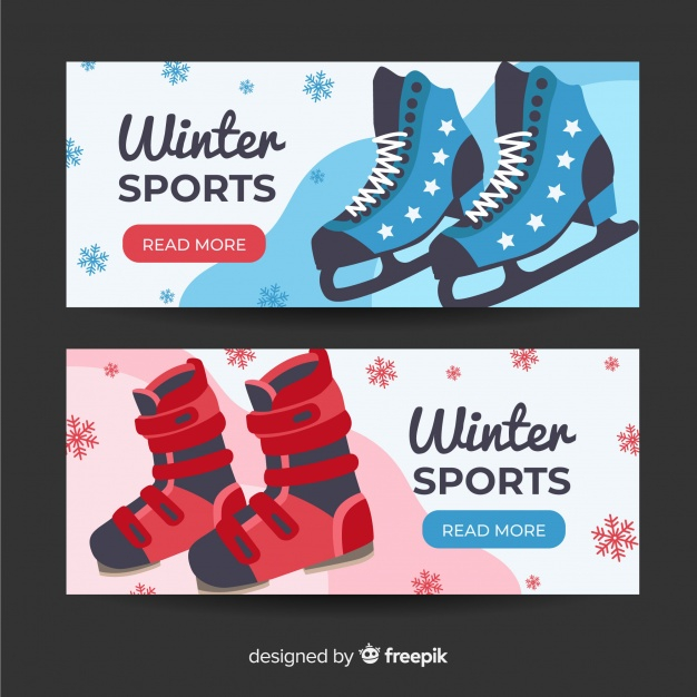 banner,winter,snow,nature,sport,fitness,snowflakes,banners,web,sports,flat,ice,web banner,online,exercise,mountains,training,cold,skate,workout