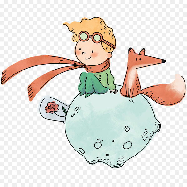 Free: The Little Prince Drawing Child Sticker Text - little prince -  