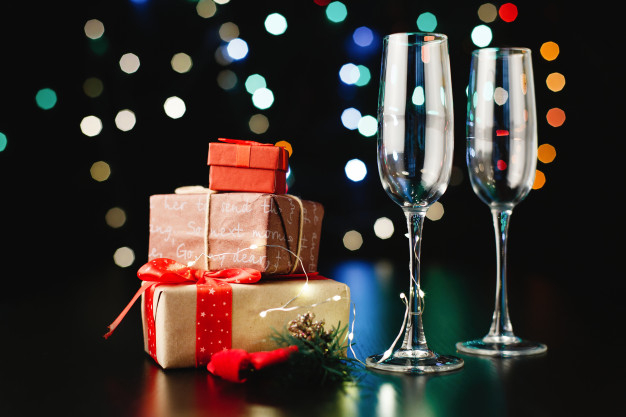 christmas,christmas tree,ribbon,tree,gold,winter,new year,party,love,gift,ornament,green,xmas,box,table,wine,anniversary,luxury,christmas lights,celebration