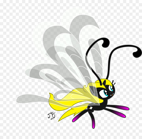 honey bee,butterfly,character,pest,flower,honey,fiction,lepidoptera,insect,yellow,invertebrate,moths and butterflies,membrane winged insect,cartoon,pollinator,bee,graphic design,line,organism,wing,fictional character,art,tail,png