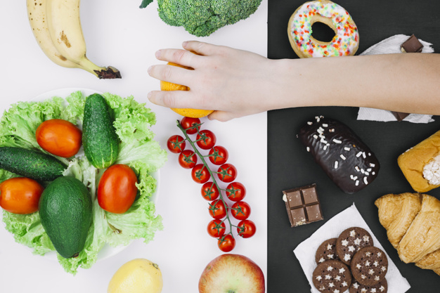food,hand,chocolate,orange,vegetables,banana,healthy,cookies,eat,healthy food,tomato,diet,nutrition,eating,fat,recipe,vs,avocado,fit,croissant