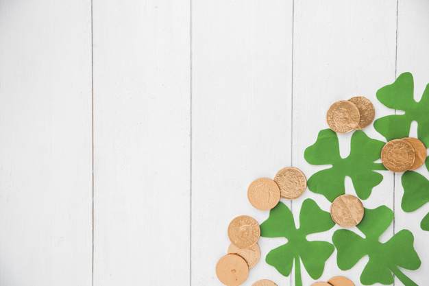 copy space,st,patricks,clovers,pleasure,lumber,composition,fortune,saint,timber,copy,tradition,horizontal,plank,foliage,shamrock,irish,st patricks day,lucky,celtic,paper background,top view,top,season,day,creative background,festive,happiness,view,wooden board,celebration background,wooden background,clover,green leaves,rustic,coins,party background,traditional,creativity,wooden,symbol,fun,golden background,desk,decoration,happy holidays,wood background,golden,board,white,holiday,celebration,space,green background,green,paper,leaf,money,party,background