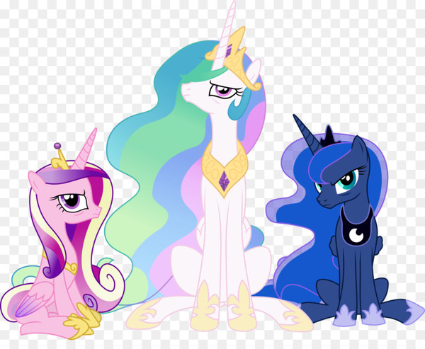 my little pony princess celestia and princess luna and princess cadence