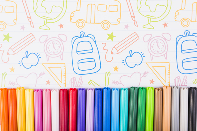 background,pattern,business,school,education,paper,line,space,art,rainbow,colorful,study,pencil,white,board,stationery,flat,tools,life,workplace