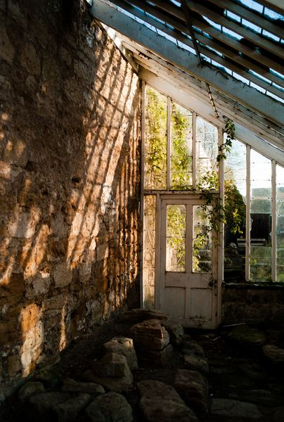 stock,building,person,sunset,light,pink,scotland,dapple,fractured,door,window,brick,wall,stone,classic,architecture,greenhouse,glass,light,shadow,plant,free stock photos