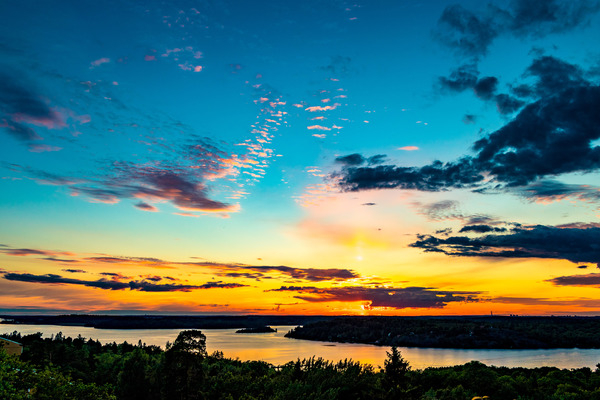 Stockholm,Sweden,sky,sunset,amazing,clouds,colorful,lake,burning sky