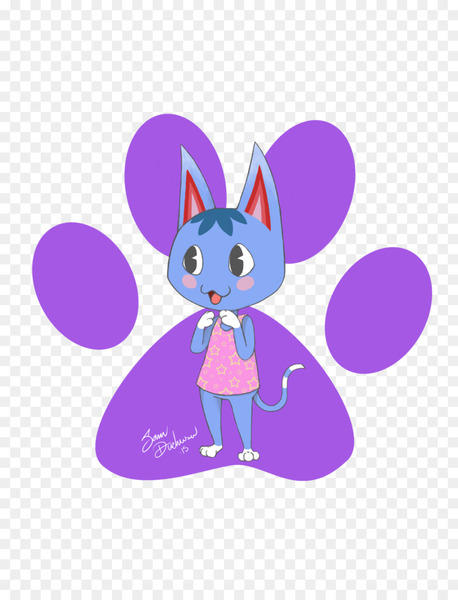 rabbit,animal crossing wild world,animal,cat,dog,animal rescue group,nintendo 3ds,animal shelter,wiki,animal crossing,pink,purple,mammal,violet,vertebrate,cartoon,rabits and hares,dog like mammal,fictional character,easter bunny,tail,whiskers,carnivoran,png
