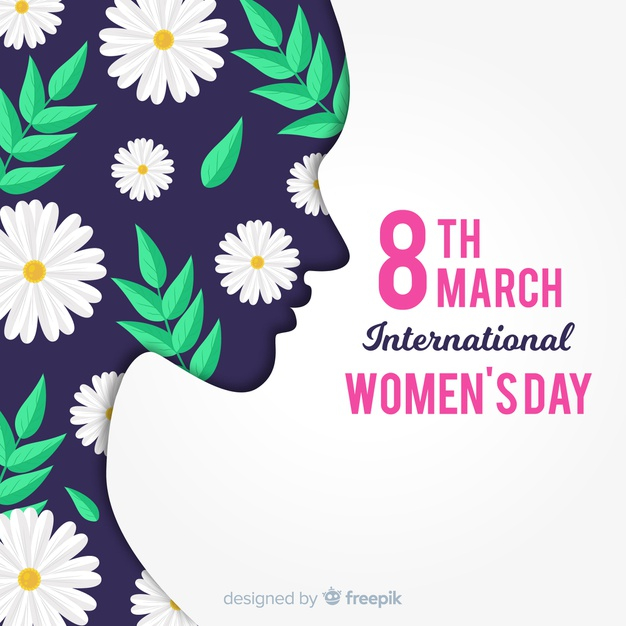 Free: Women's day background 