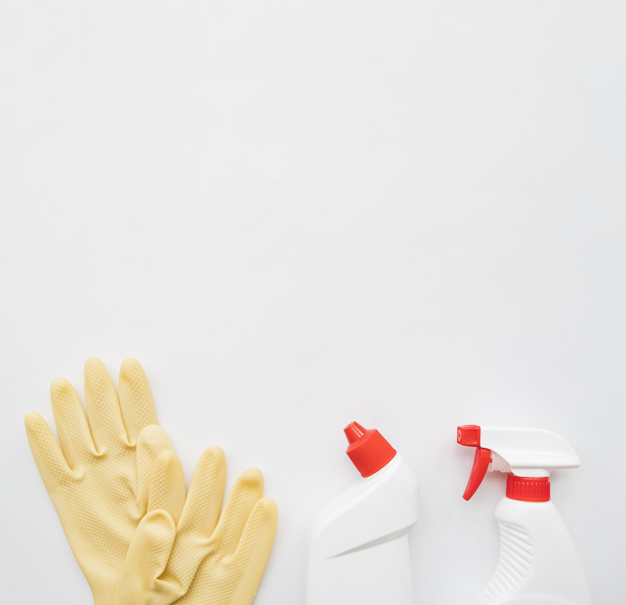 copyspace,housework,composition,housekeeping,objects,hygiene,plastic bottle,gloves,products,plastic,wash,bath,clean,product,cleaning,bottle