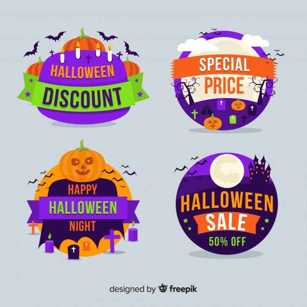 sale,label,party,halloween,badge,celebration,holiday,labels,pumpkin,walking,horror,halloween party,pack,october,costume,dead,scary,collection,evil,set